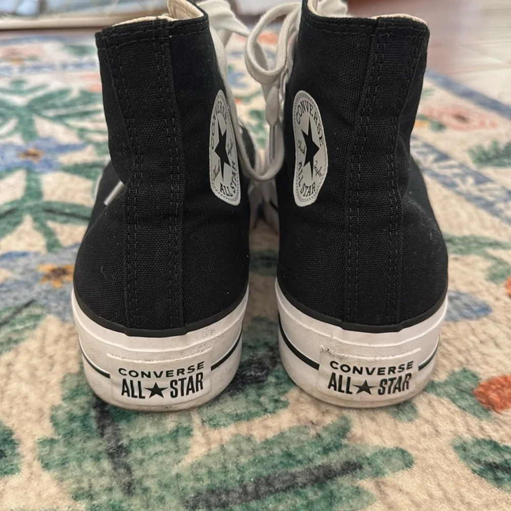 Converse All Star Lift Platform Canvas Sneaker - Picture 8 of 9